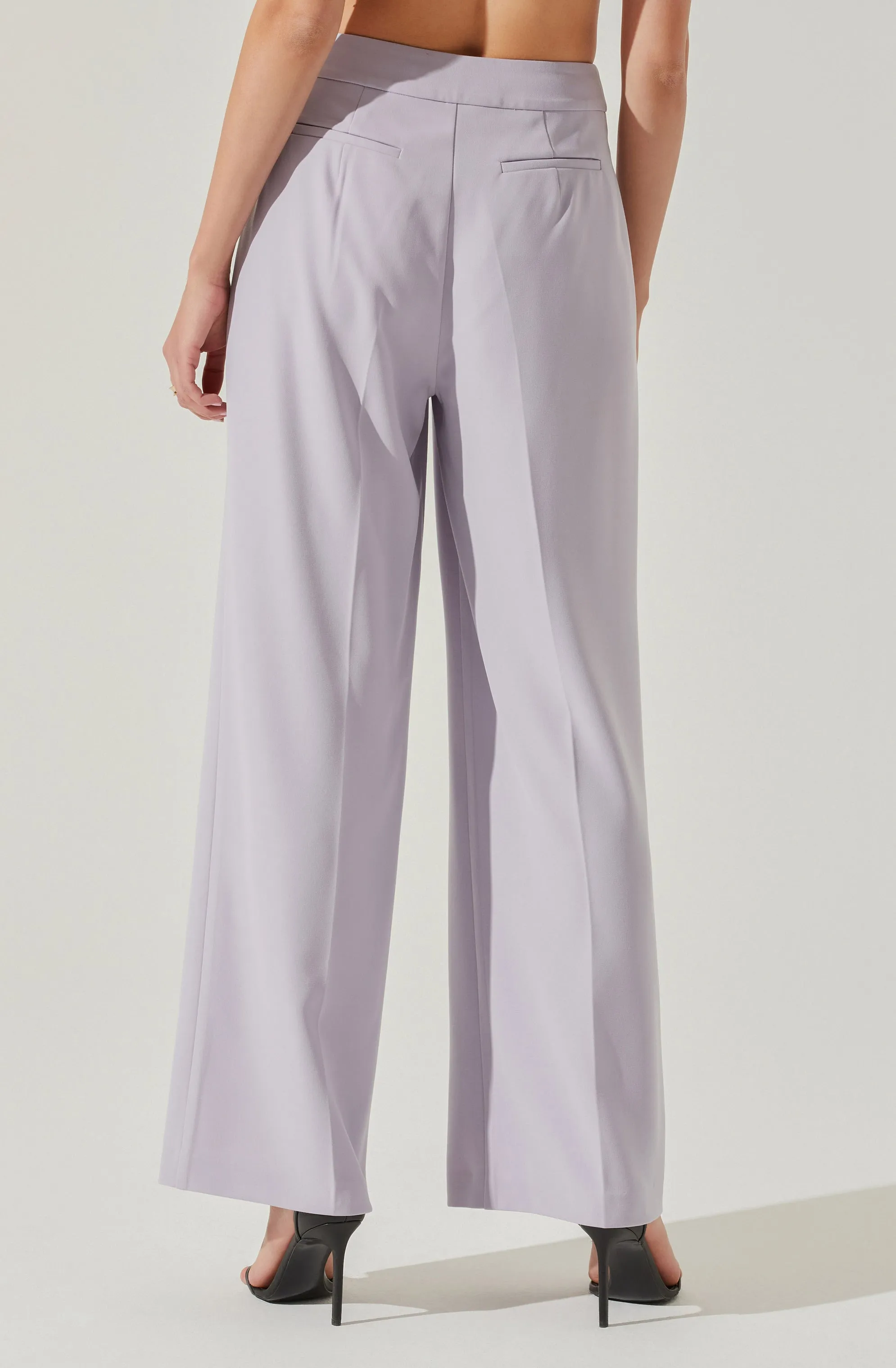 Rubina Criss-Cross Waist Wide Leg Pants sold by Astr product image thumbnail 5