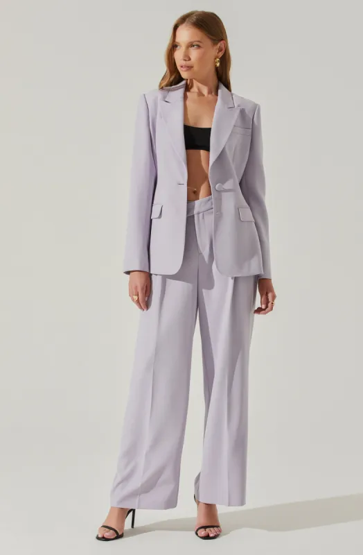 Rubina Criss-Cross Waist Wide Leg Pants sold by Astr