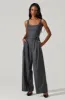 Milani Pinstripe Wide Leg Pants sold by Astr