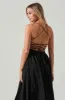 Stasia Smocked Midi Dress sold by Astr