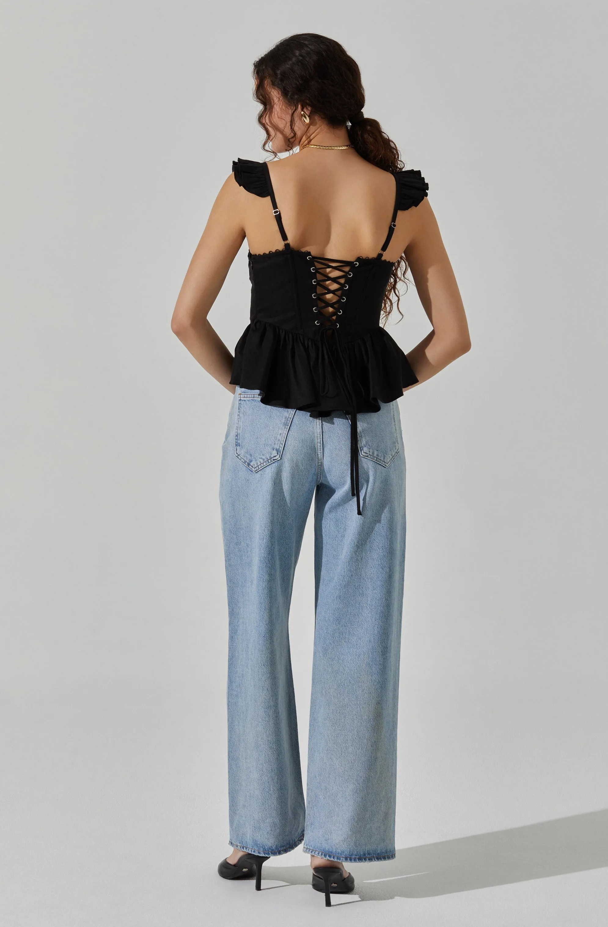 Baylin Peplum Top sold by Astr product image thumbnail 5