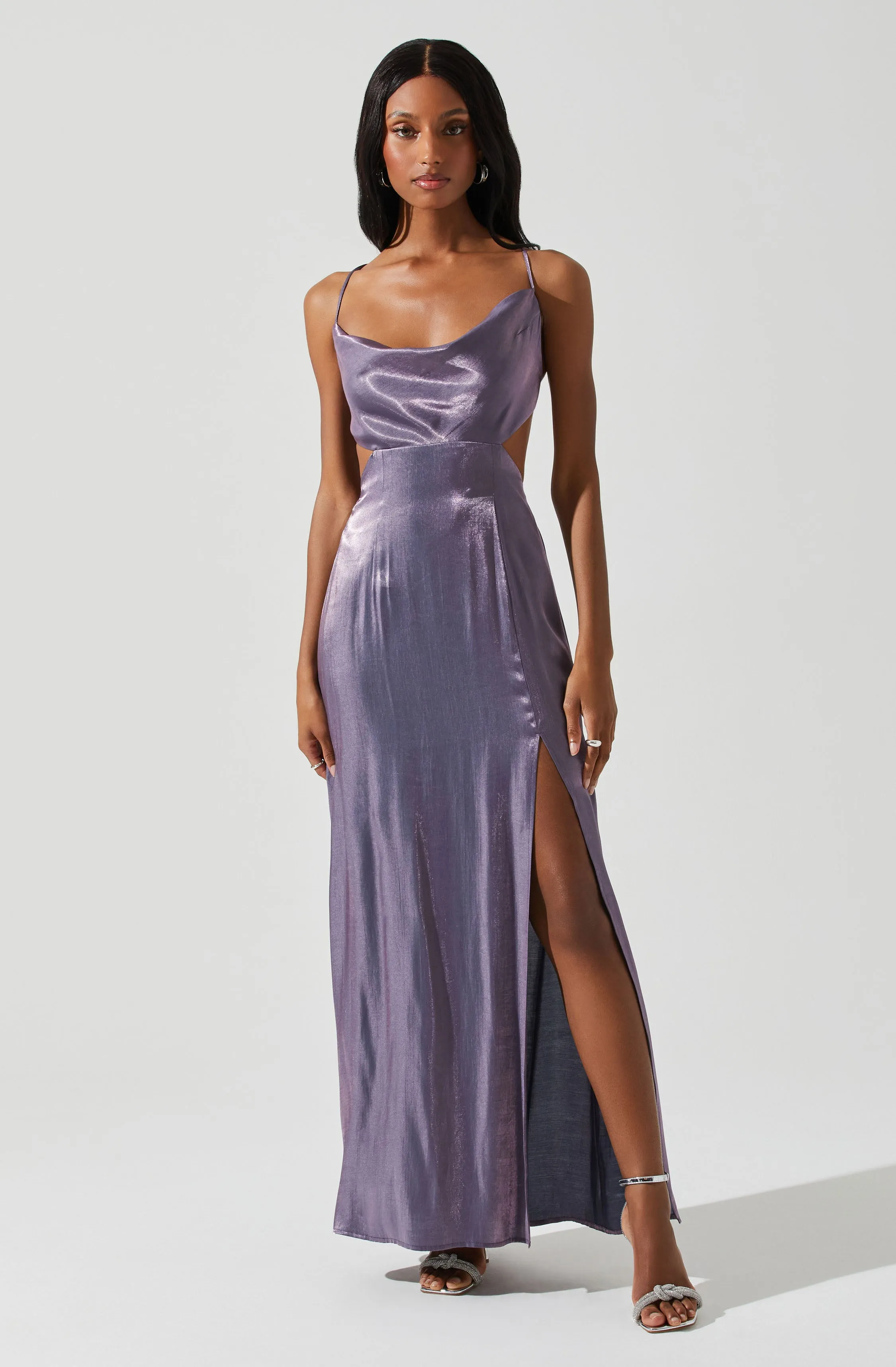 Shivani Open Back Maxi Dress sold by Astr product image thumbnail 3