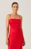 Satin Maxi Dress sold by Astr
