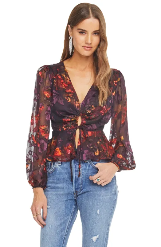 Gianna Blouse Top sold by Astr