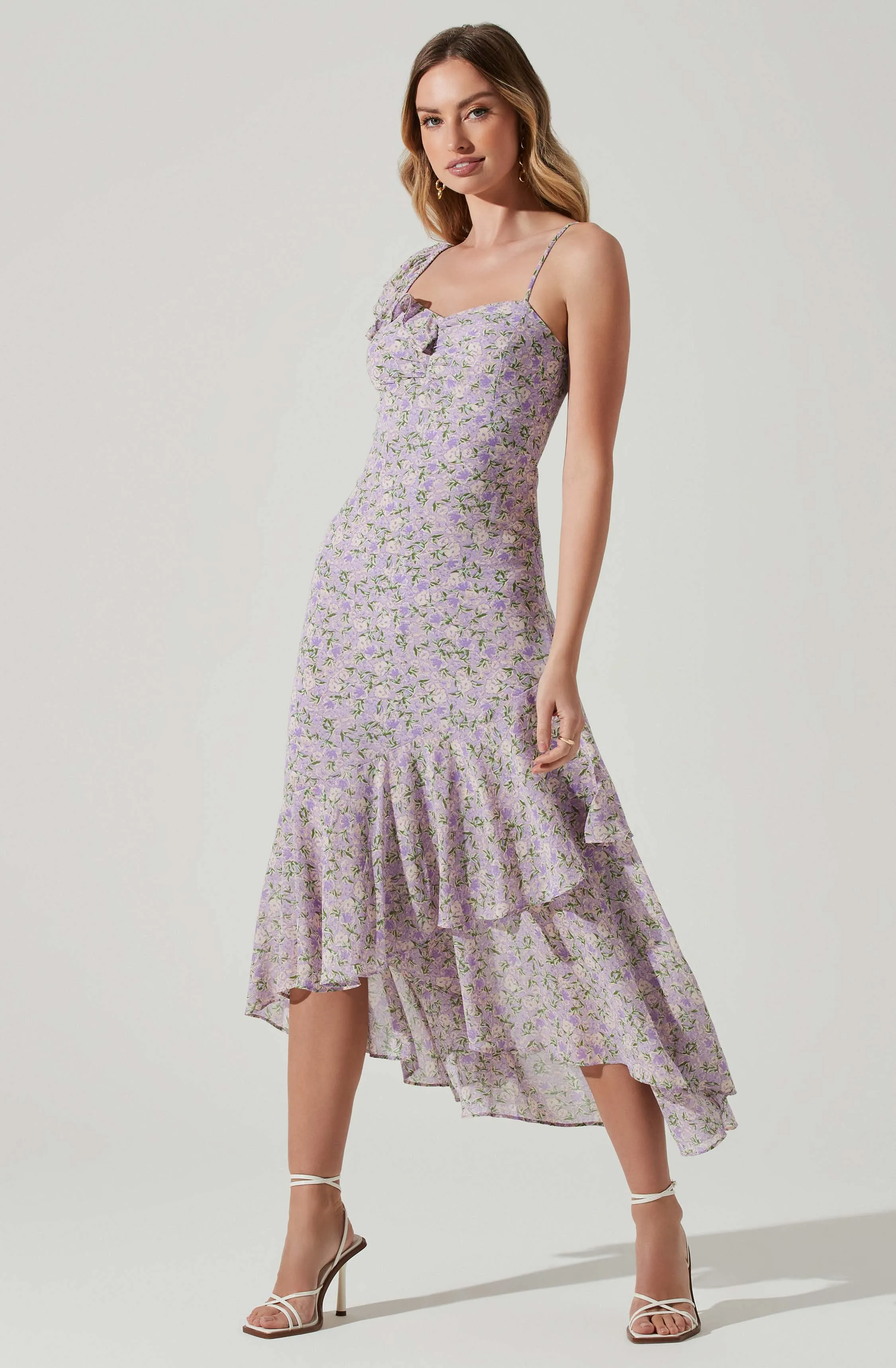 Camelia Floral Midi Dress sold by Astr product image thumbnail 3
