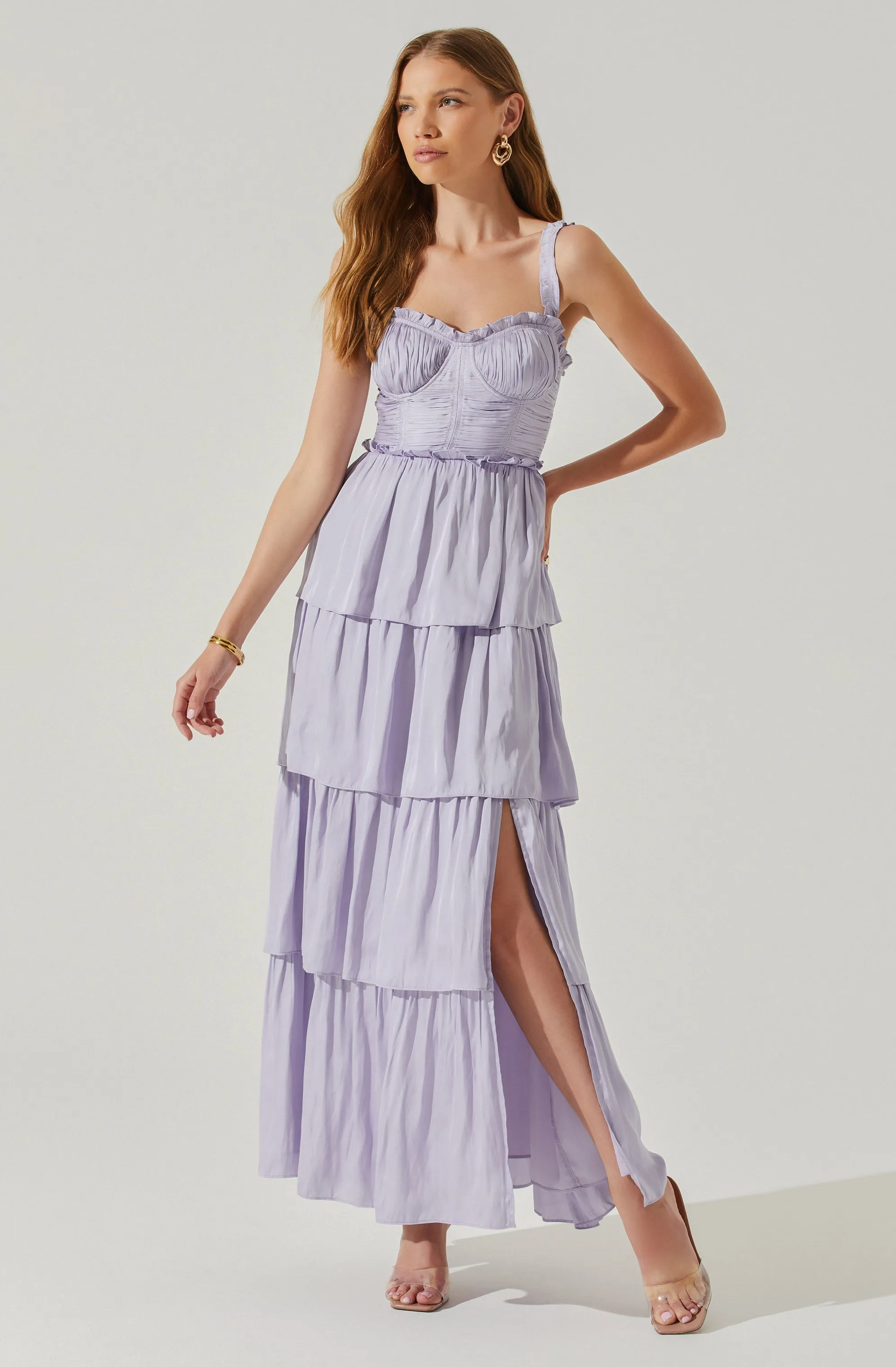 Tempany Tiered Maxi Dress sold by Astr product image thumbnail 3