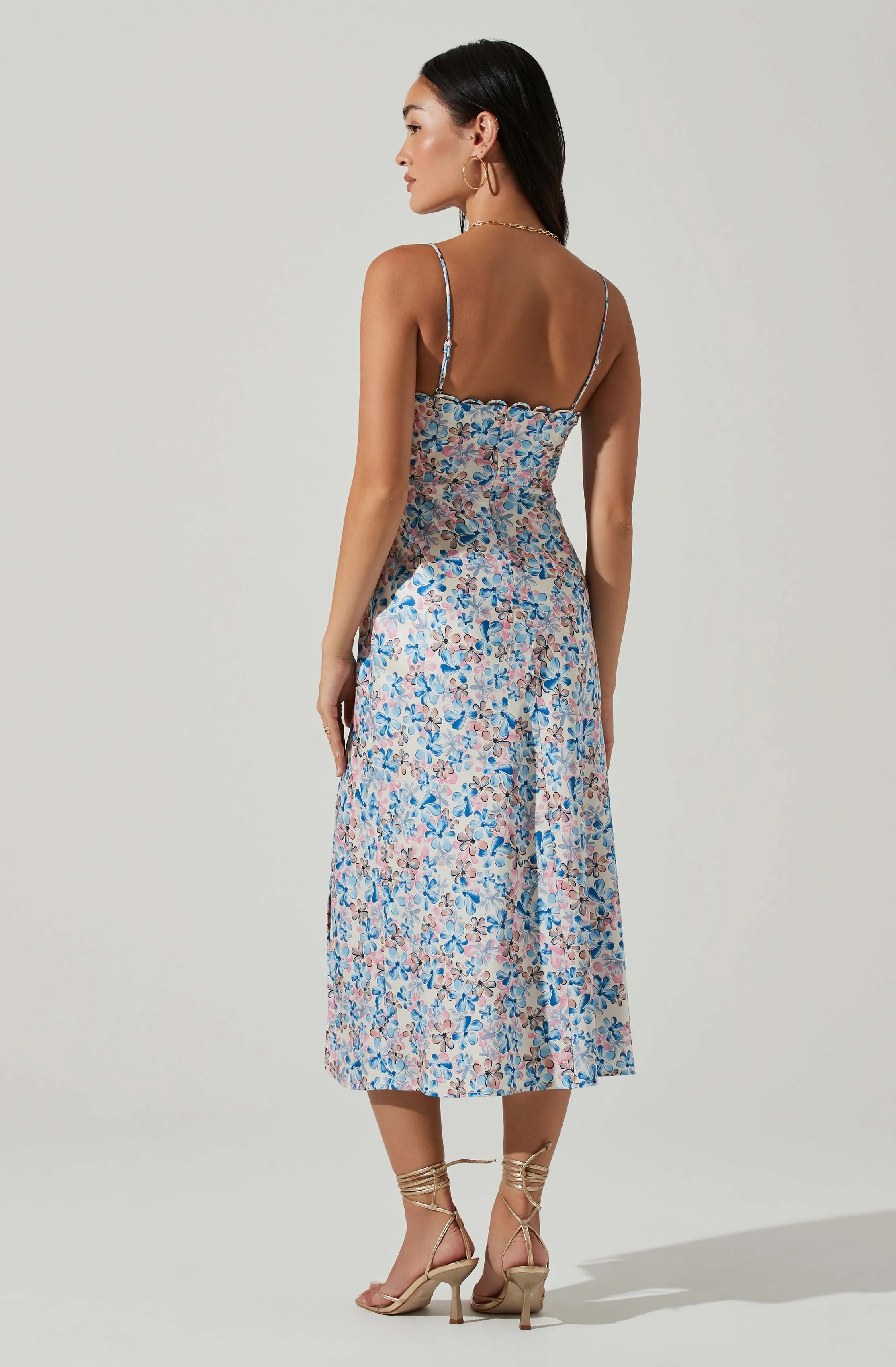Florentina Floral Midi Dress sold by Astr product image thumbnail 5