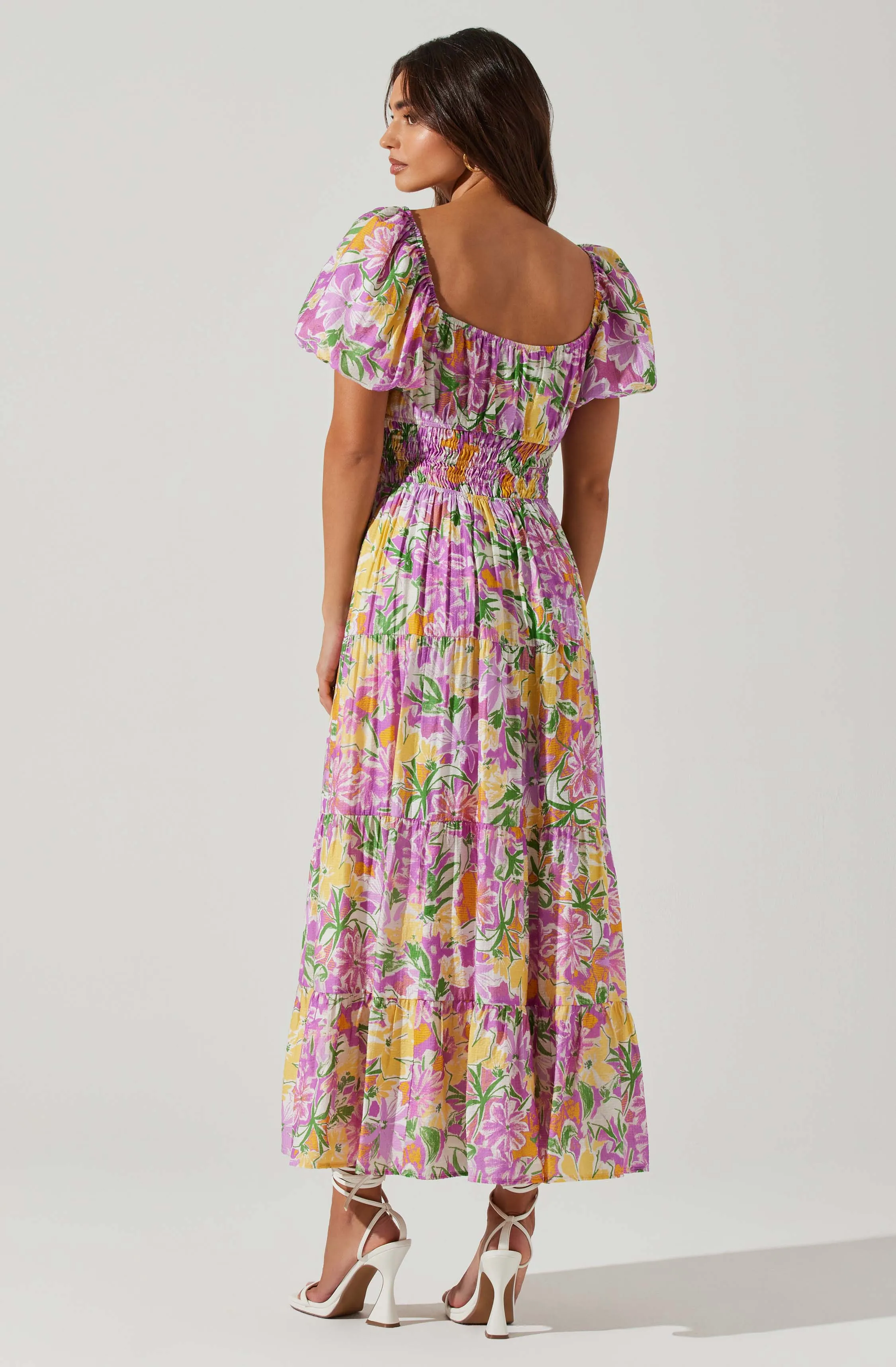 Florentina Sweetheart Neckline Midi Dress sold by Astr product image thumbnail 4