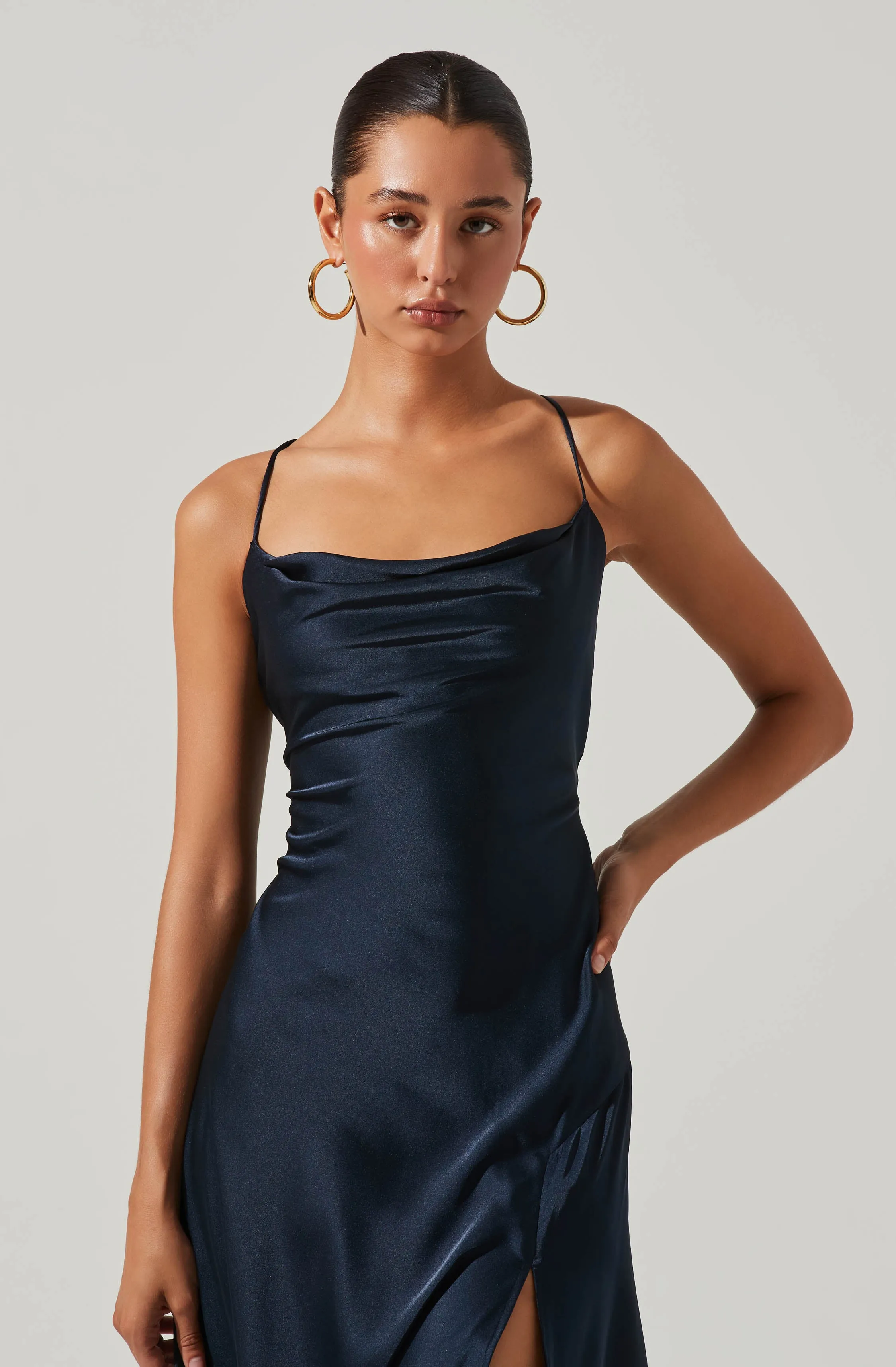 Palisades Cowl Neck Maxi Dress sold by Astr product image thumbnail 2
