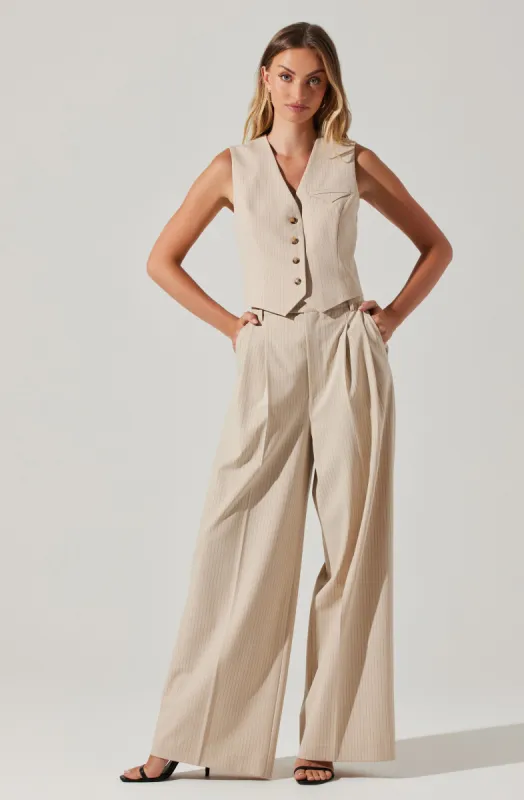 Milani Wide Leg Trouser Pants sold by Astr