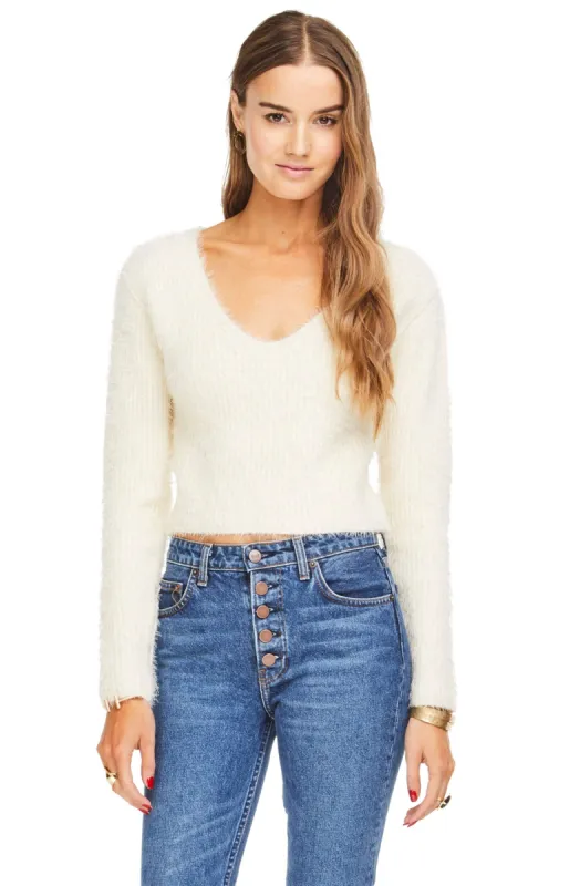 Krista Fuzzy Sweater made by Astr