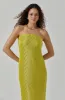Plisse Tube Midi Dress sold by Astr