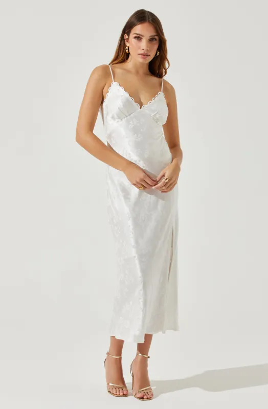 Florentina Floral Midi Dress sold by Astr