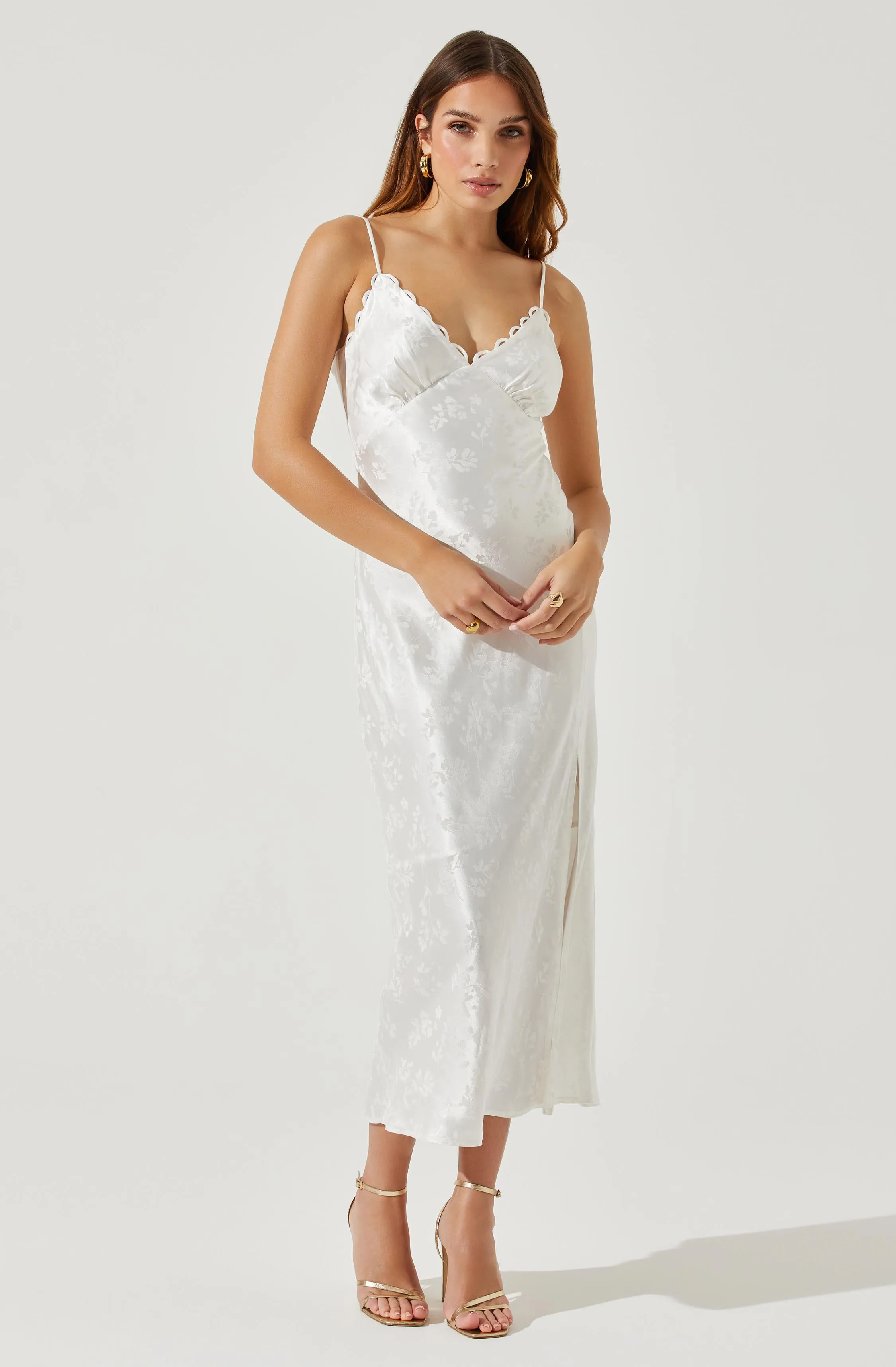 Florentina Floral Midi Dress sold by Astr