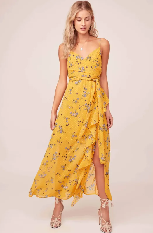 Bette Floral Maxi Dress made by Astr