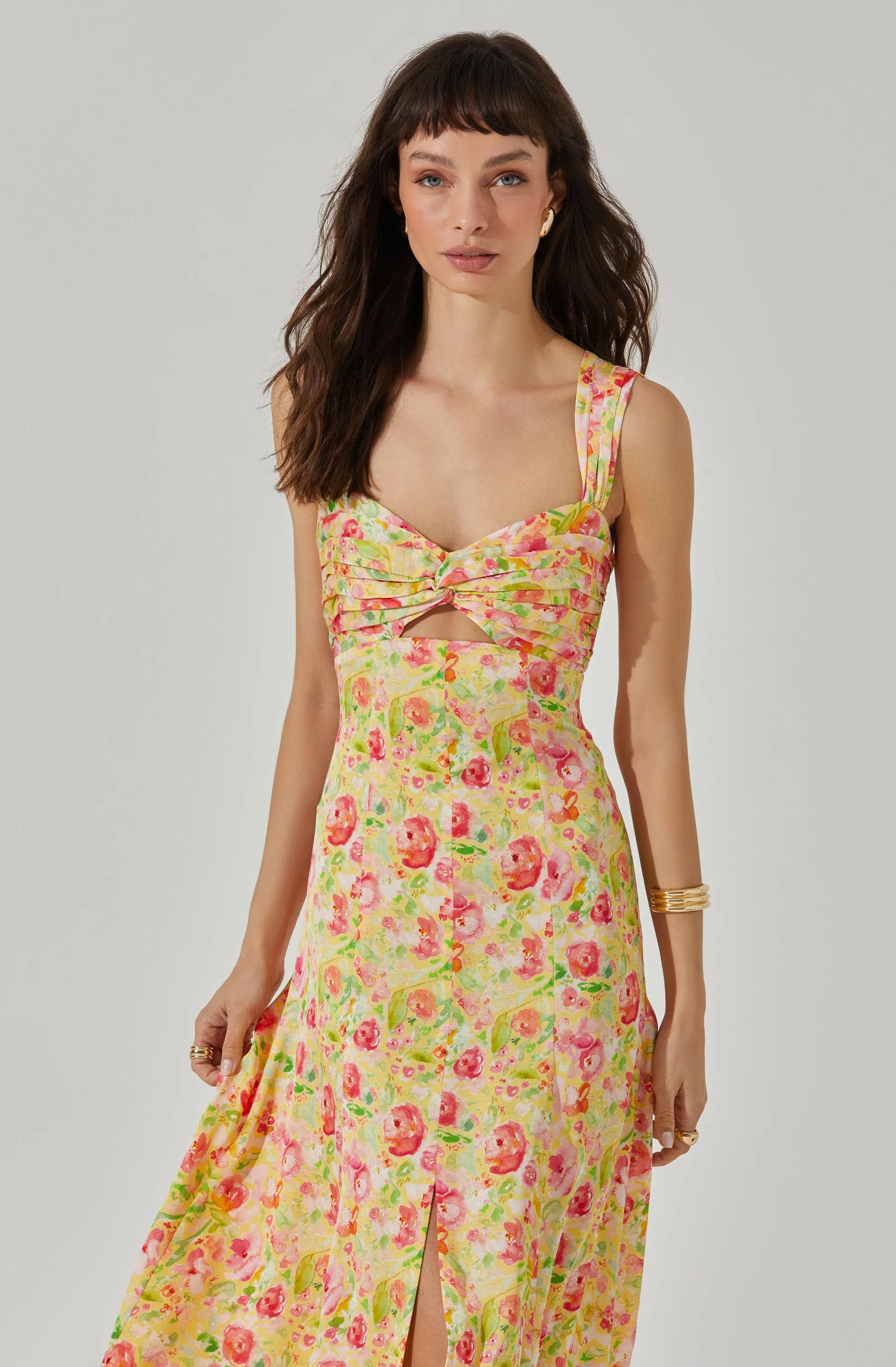 Twist Bust Midi Dress sold by Astr product image thumbnail 2