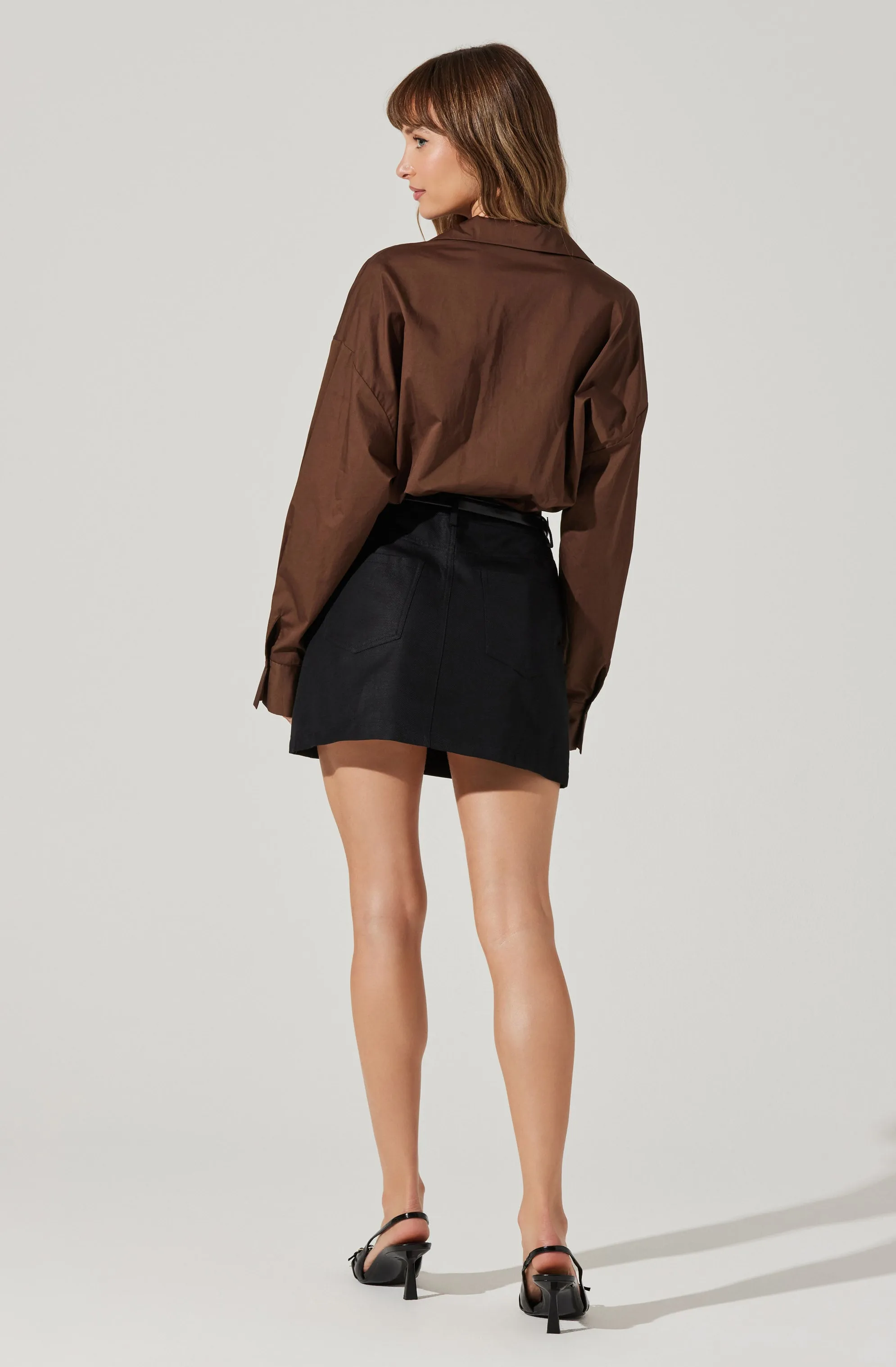 Sahana Button-Up Shirt Bodysuit sold by Astr product image thumbnail 5