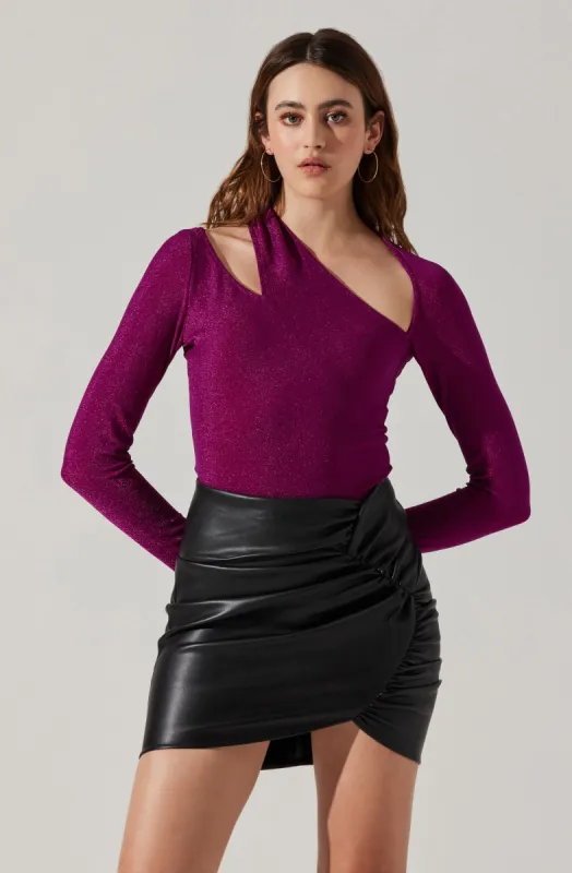 Jennifer Cutout Bodysuit sold by Astr