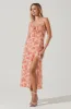 Elsie Floral Midi Dress sold by Astr