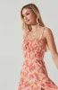 Elsie Floral Midi Dress sold by Astr