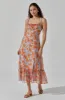 Square Neck Midi Dress sold by Astr