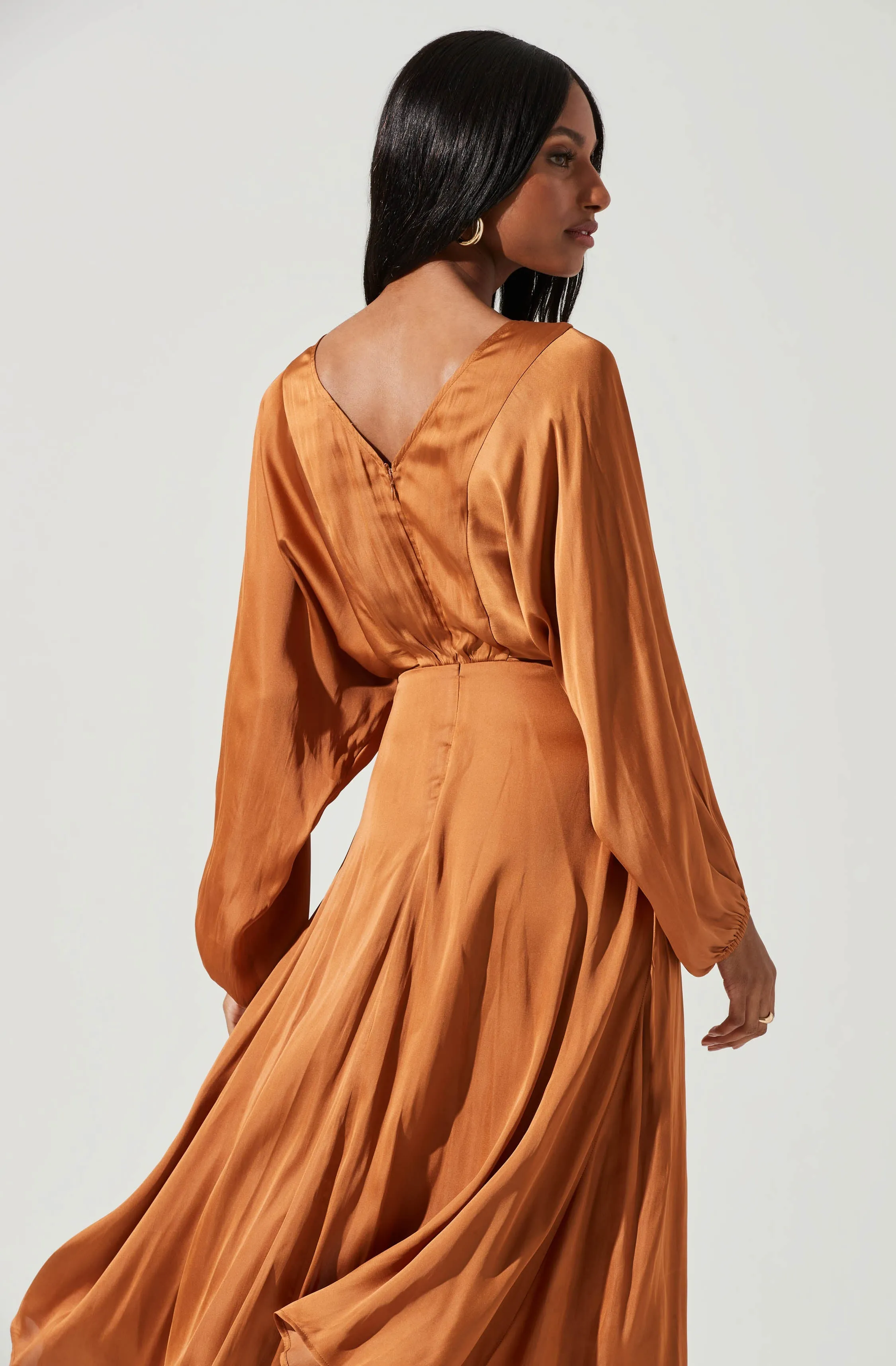 Marin Dolman Sleeve Midi Dress sold by Astr product image thumbnail 4