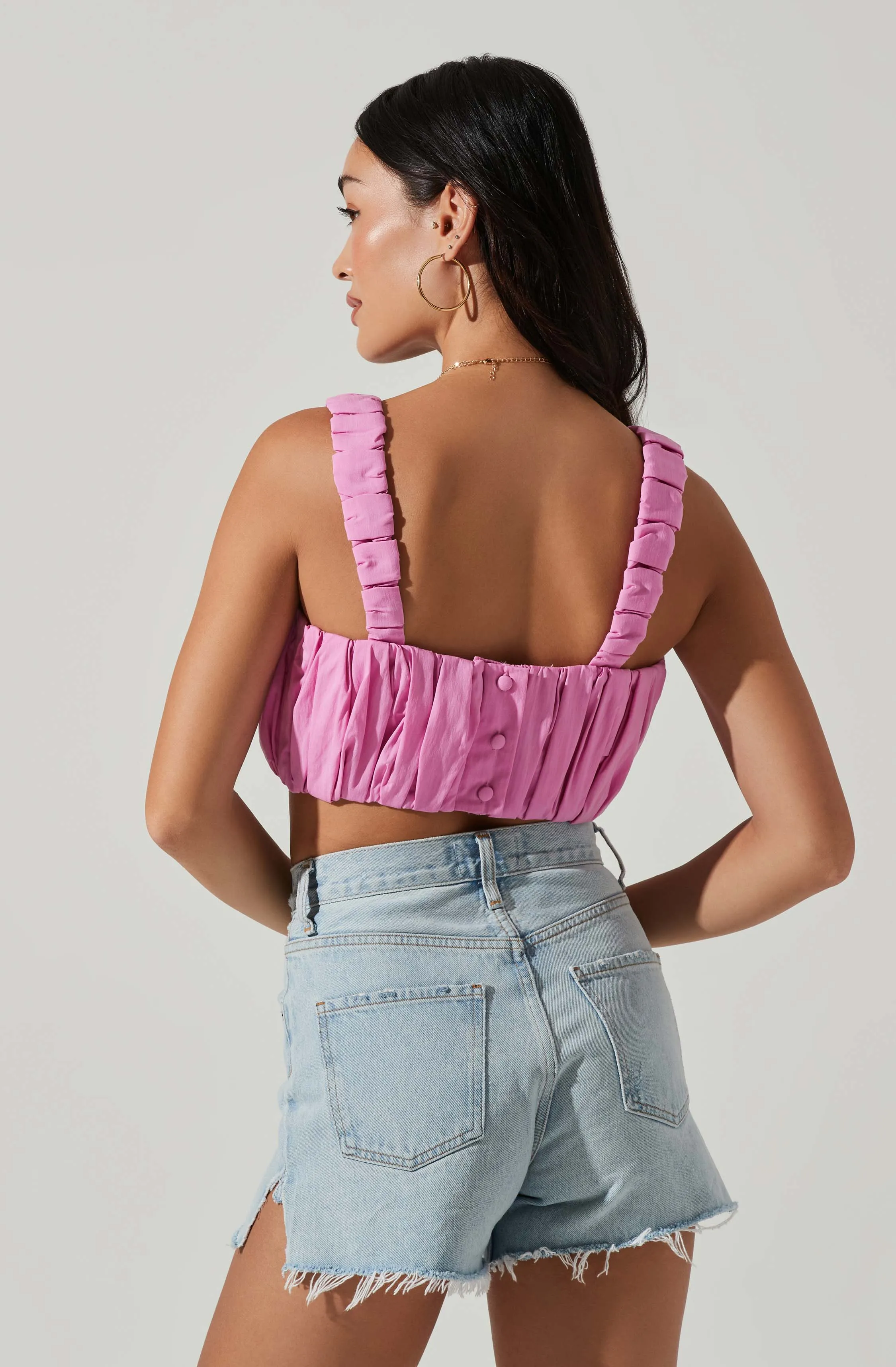 Daija Square Neck Crop Top sold by Astr product image thumbnail 5