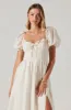 Lunaria Pleated Bustier Midi Dress sold by Astr