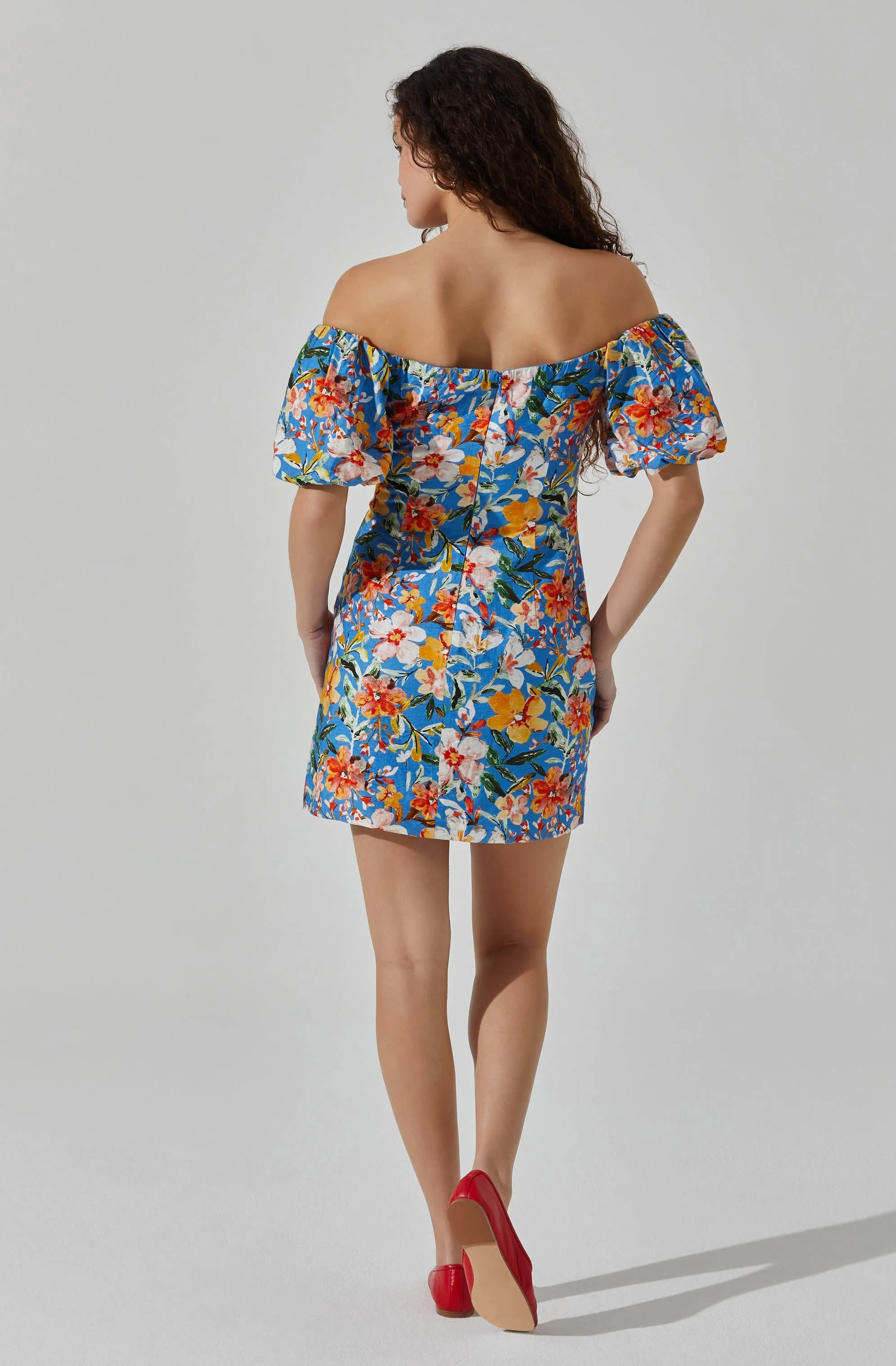 Off Shoulder Mini Dress sold by Astr product image thumbnail 5