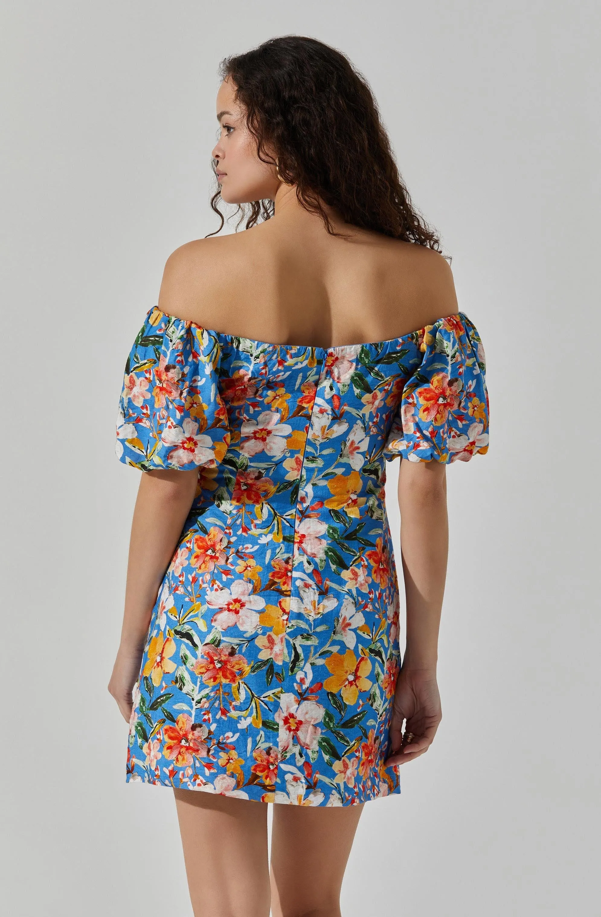 Off Shoulder Mini Dress sold by Astr product image thumbnail 4