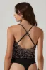 Sequin V Neck Bodysuit sold by Astr