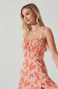 Elsie Floral Midi Dress sold by Astr