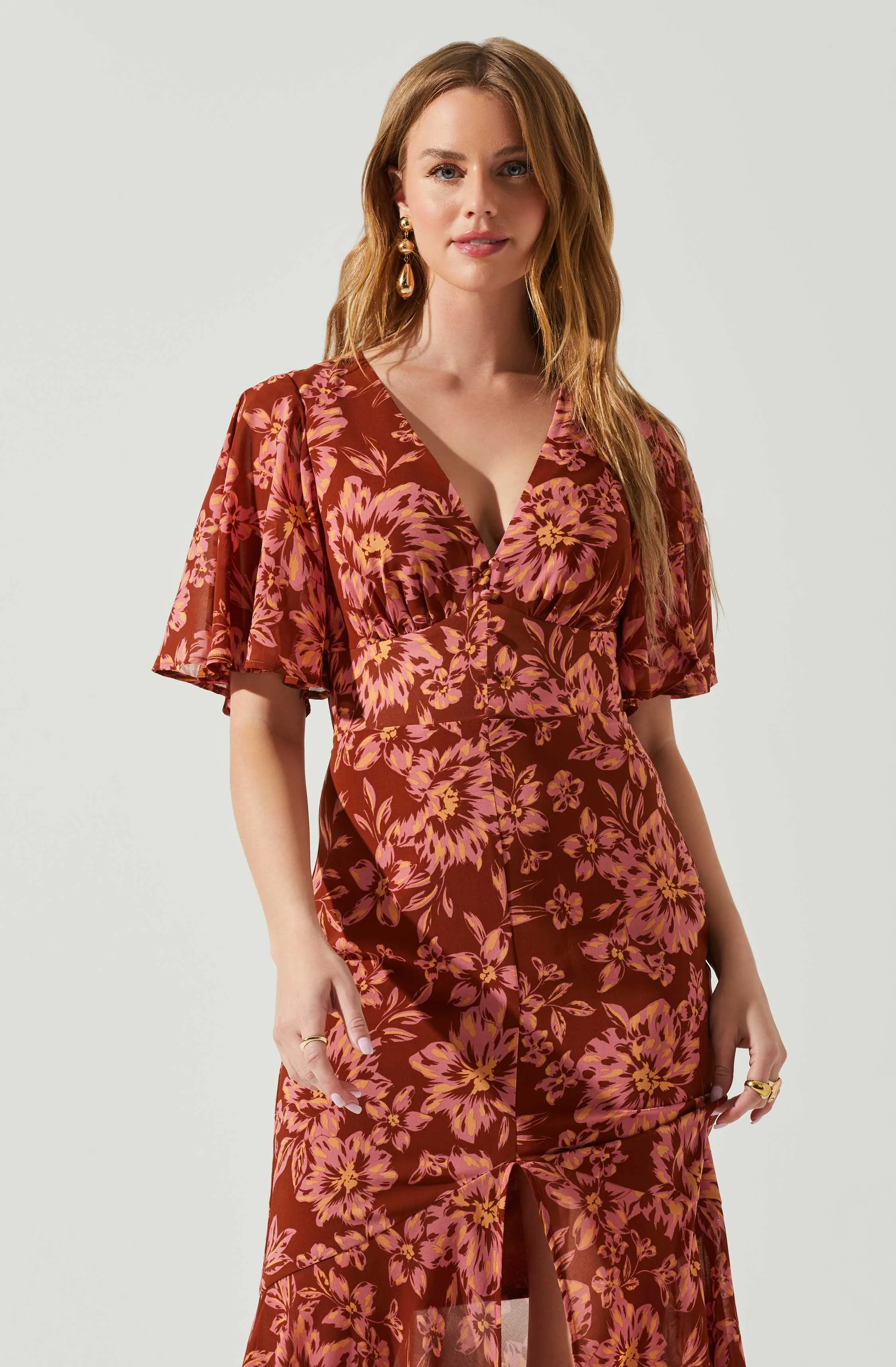 Kenzie Floral Maxi Dress sold by Astr product image thumbnail 2