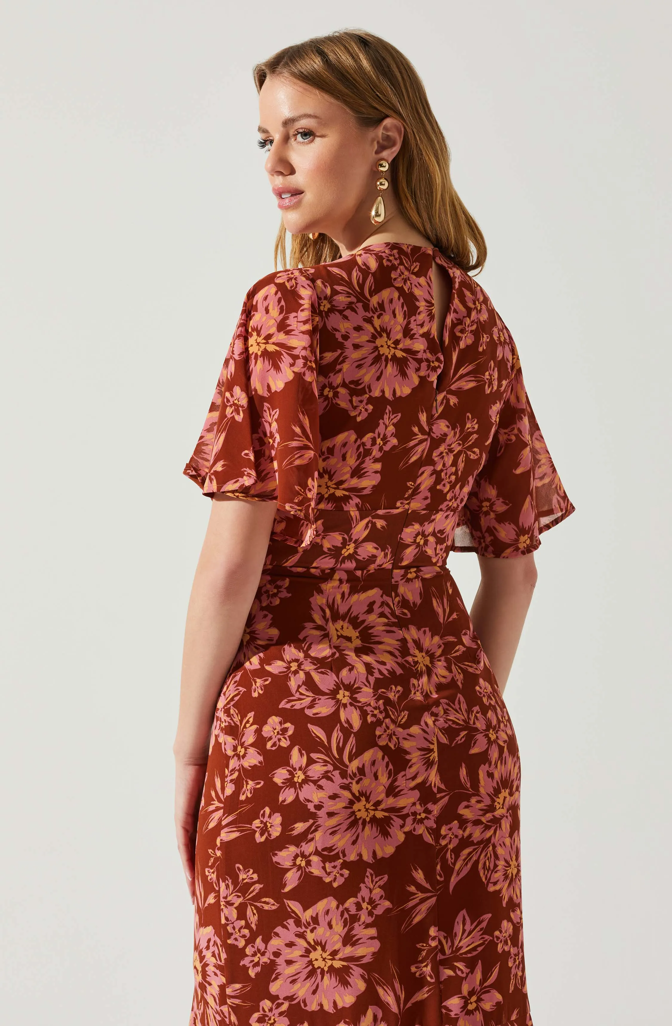 Kenzie Floral Maxi Dress sold by Astr product image thumbnail 5