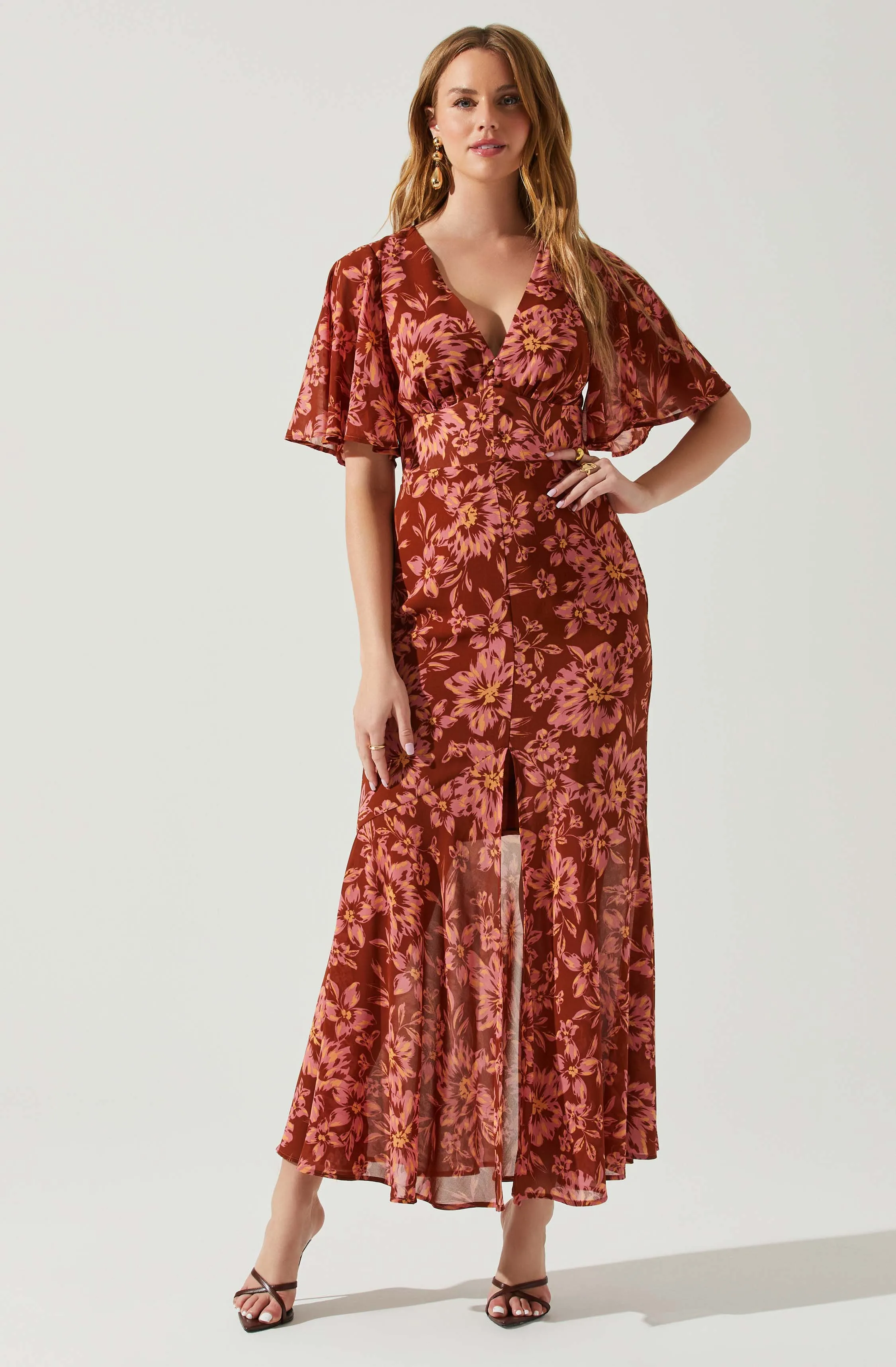 Kenzie Floral Maxi Dress sold by Astr product image thumbnail 3