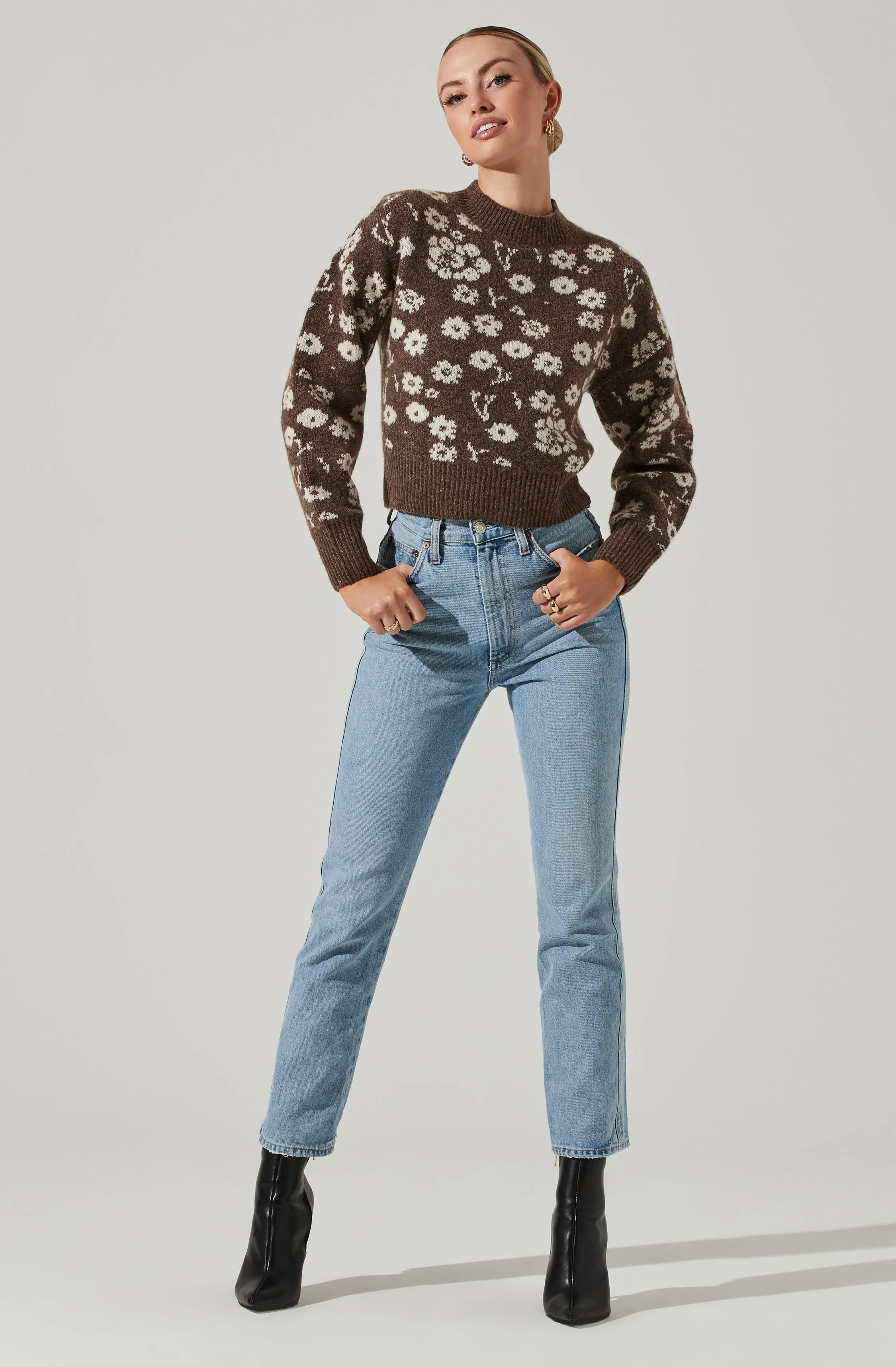 Saira Floral Sweater sold by Astr product image thumbnail 2