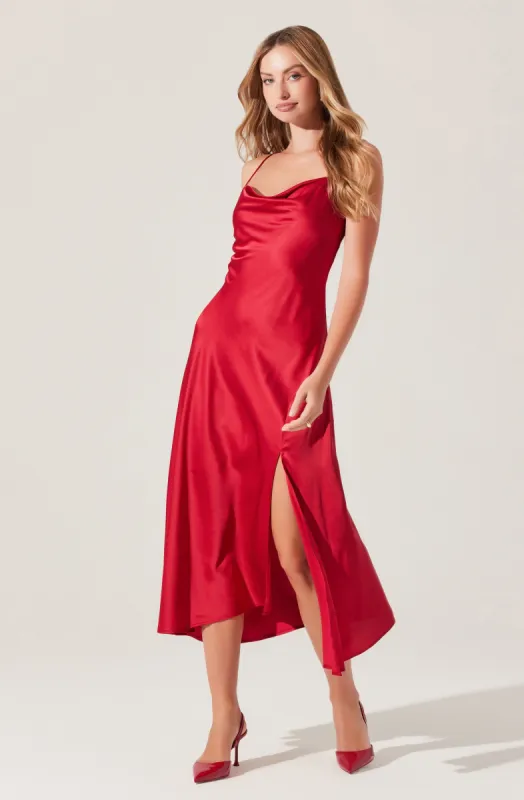 Gaia Midi Dress sold by Astr