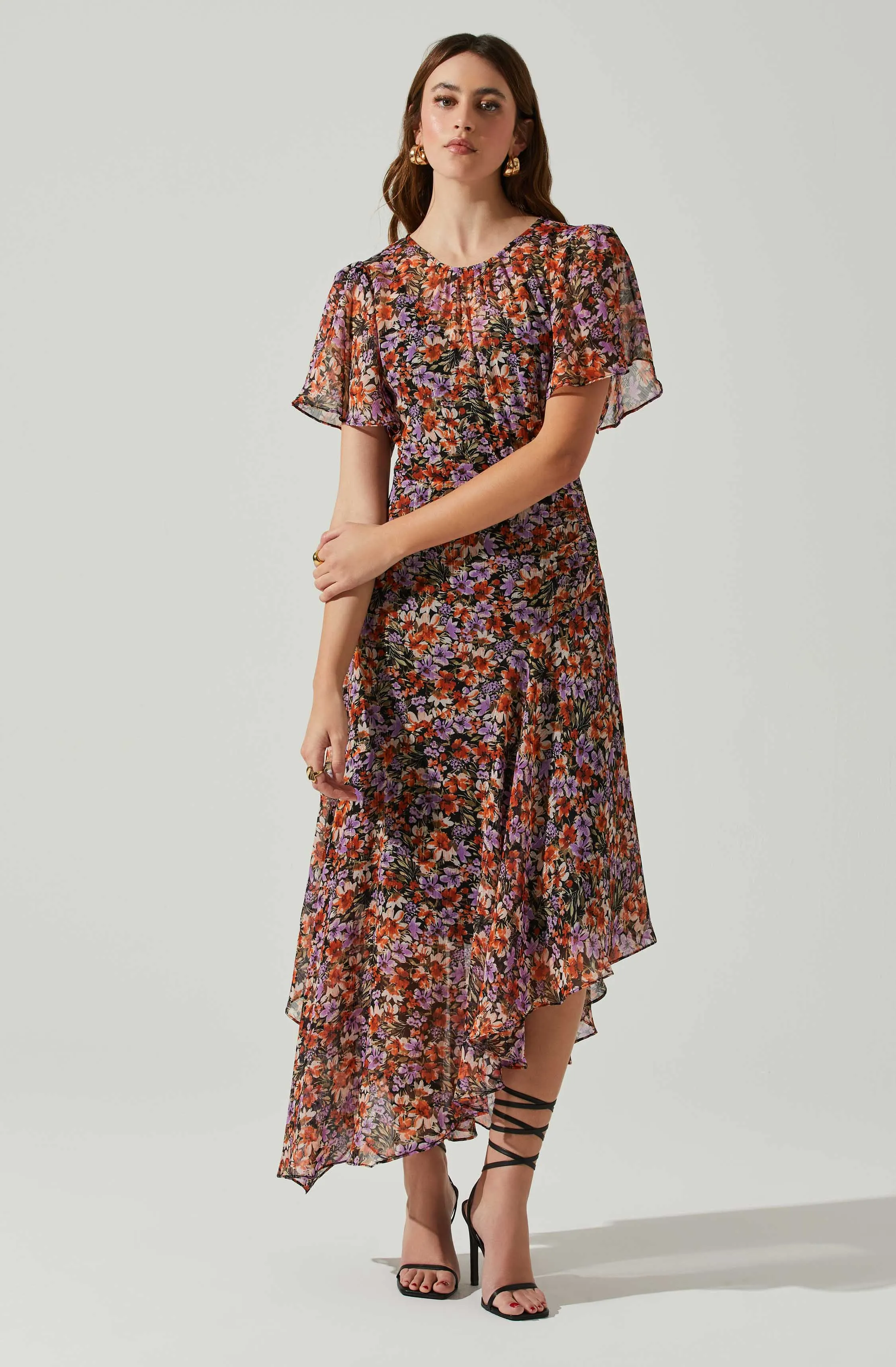 Mirella Floral Midi Dress sold by Astr product image thumbnail 3