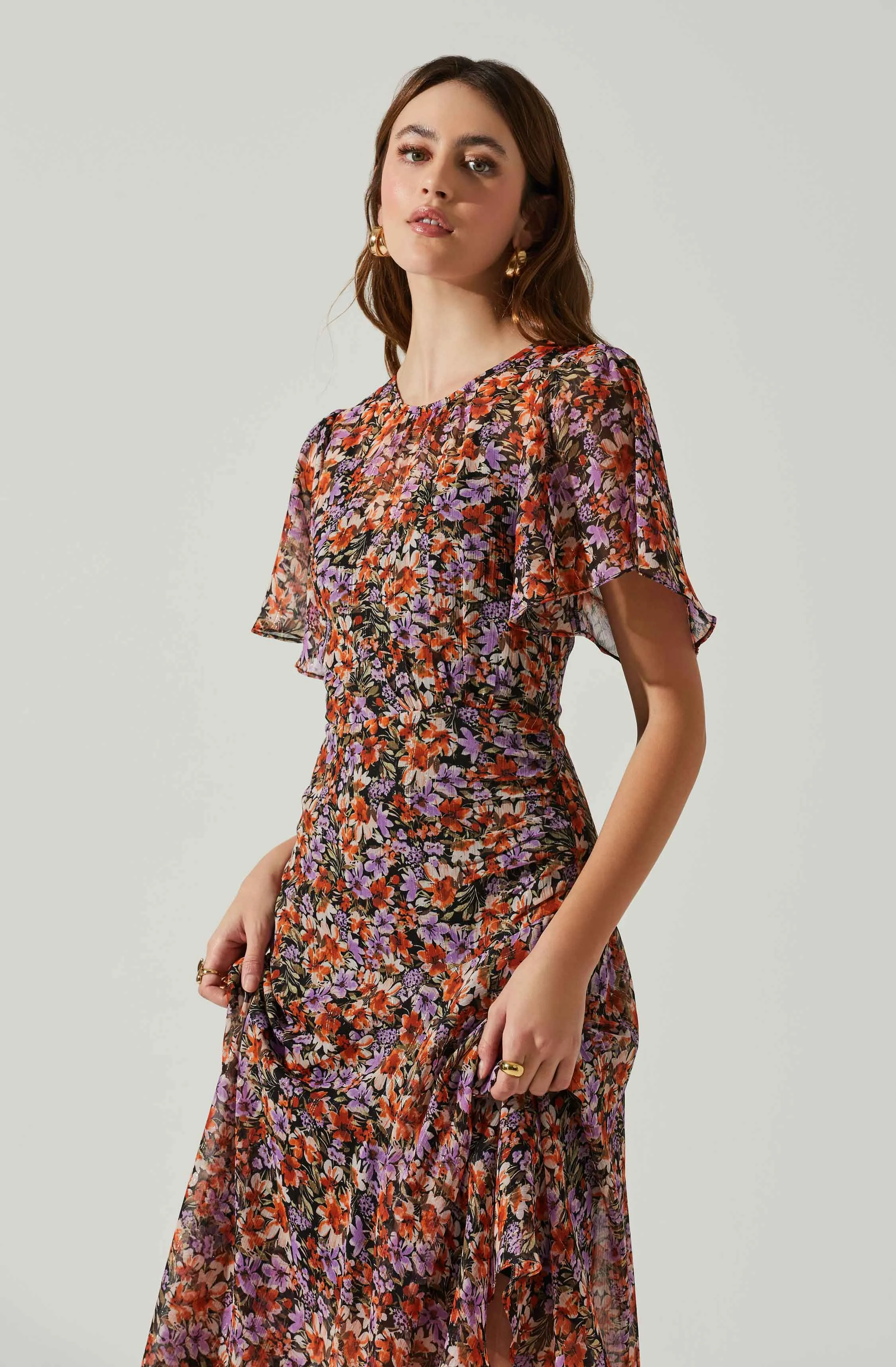 Mirella Floral Midi Dress sold by Astr product image thumbnail 2