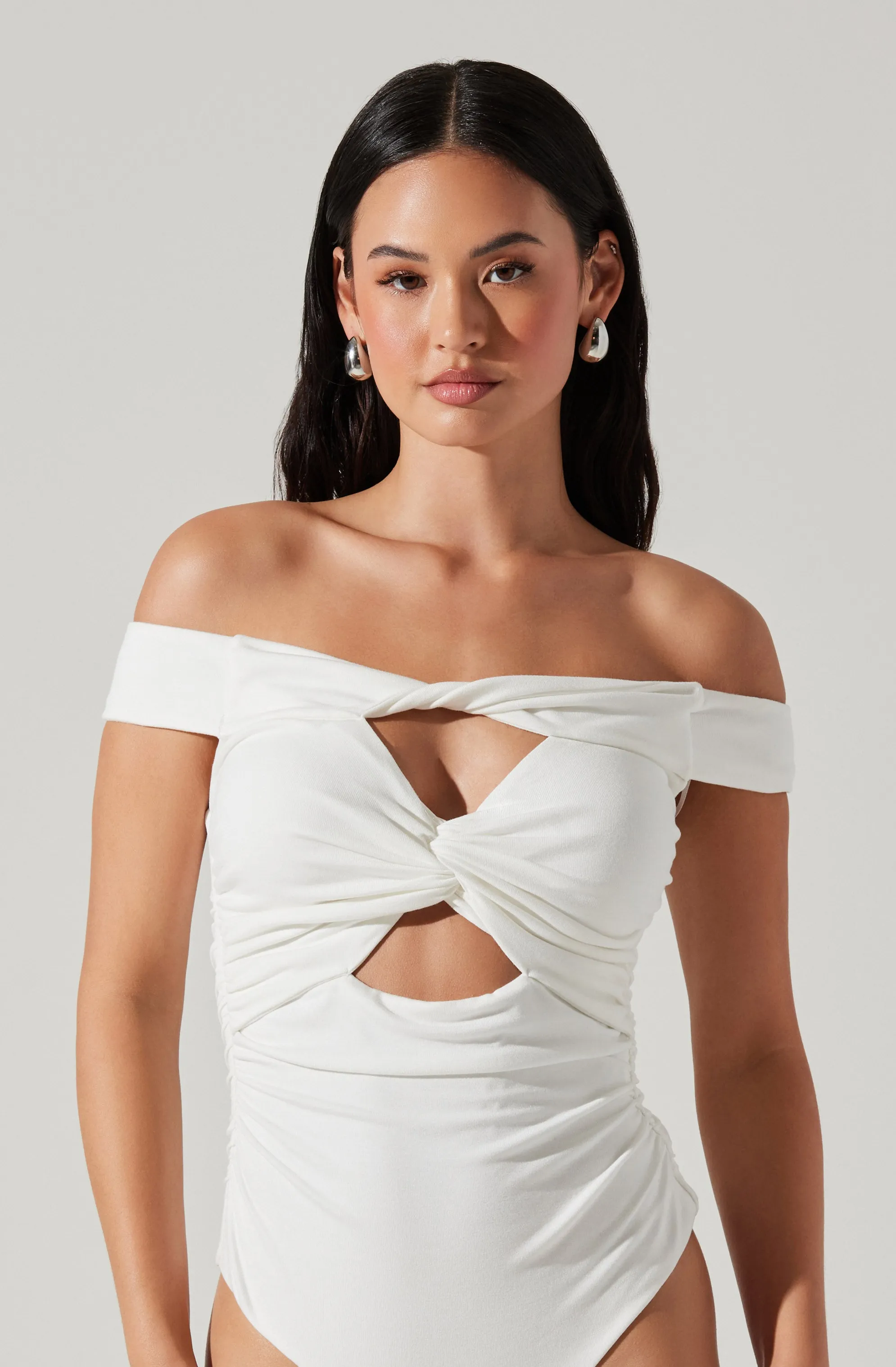 Kaye Front Cutout Bodysuit sold by Astr product image thumbnail 3