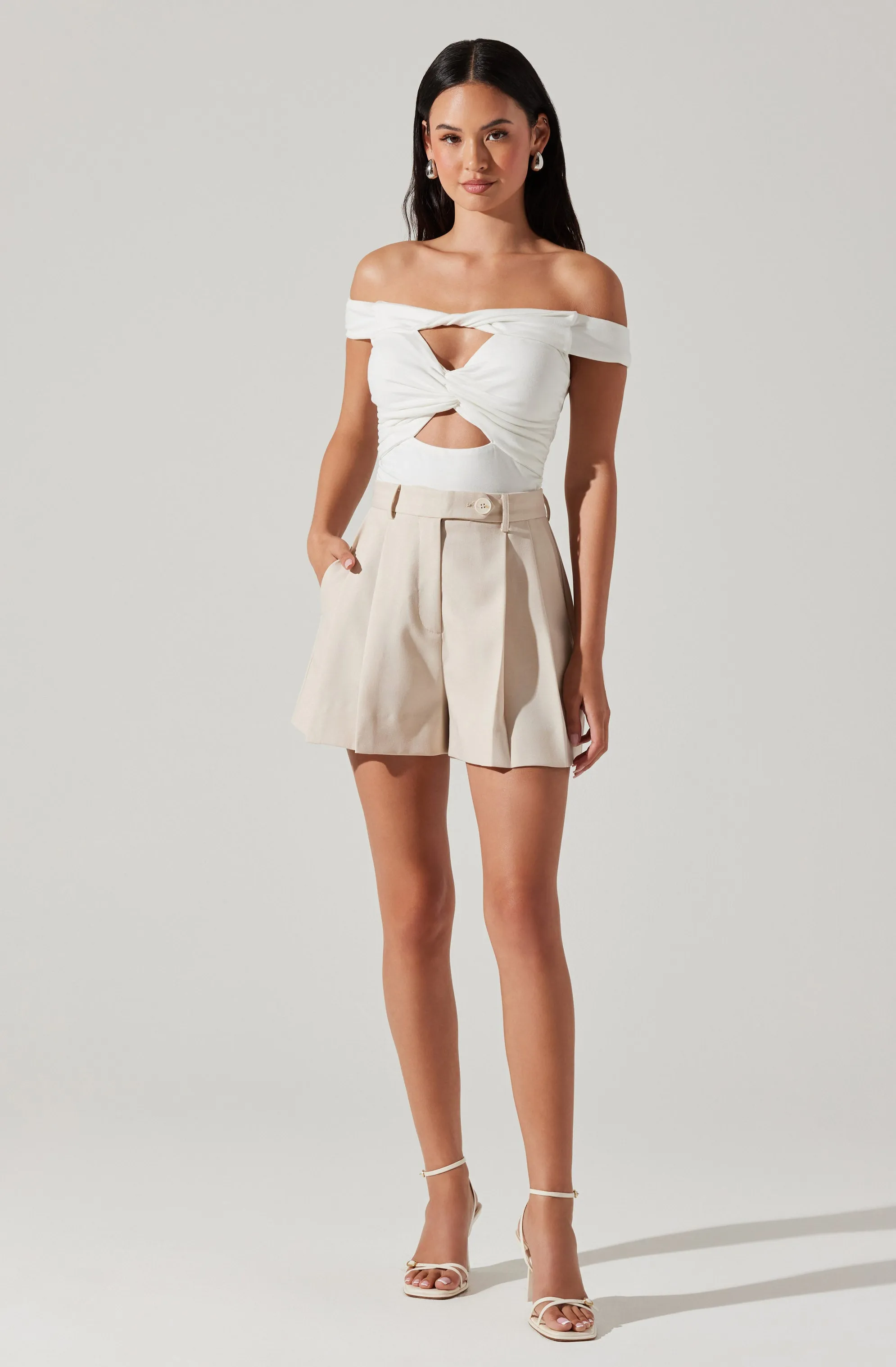 Kaye Front Cutout Bodysuit sold by Astr product image thumbnail 2