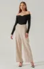 Kendy Off Shoulder Long Sleeve Top sold by Astr