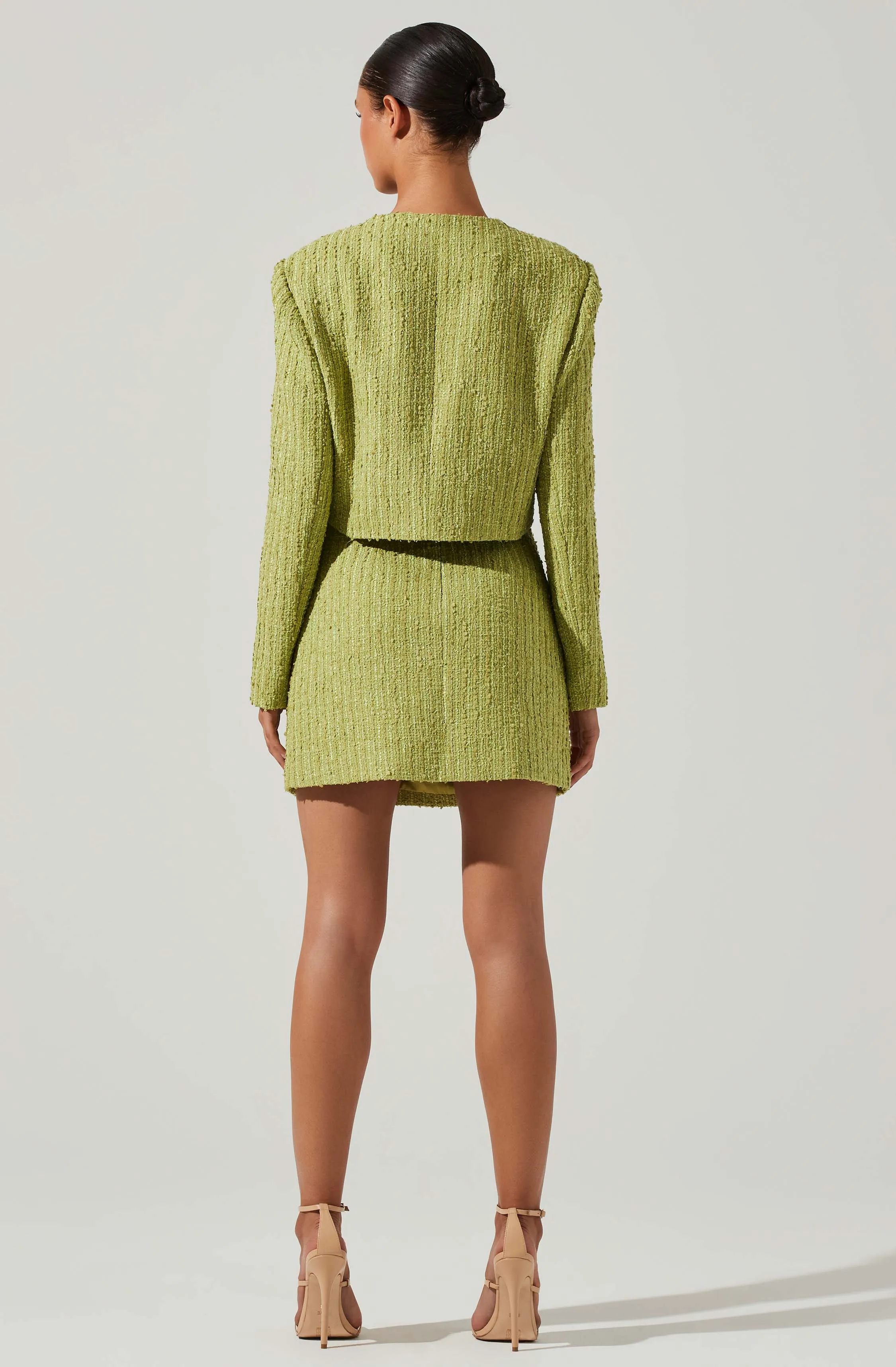 Covina Tweed Cropped Jacket sold by Astr product image thumbnail 2
