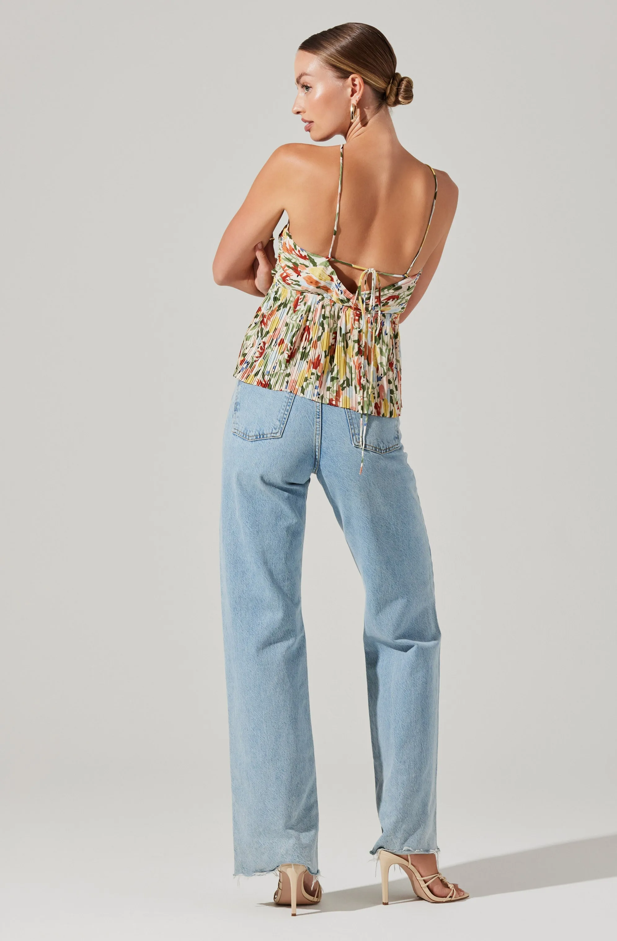 Tamaryn Halter Tie Neck Top sold by Astr product image thumbnail 4