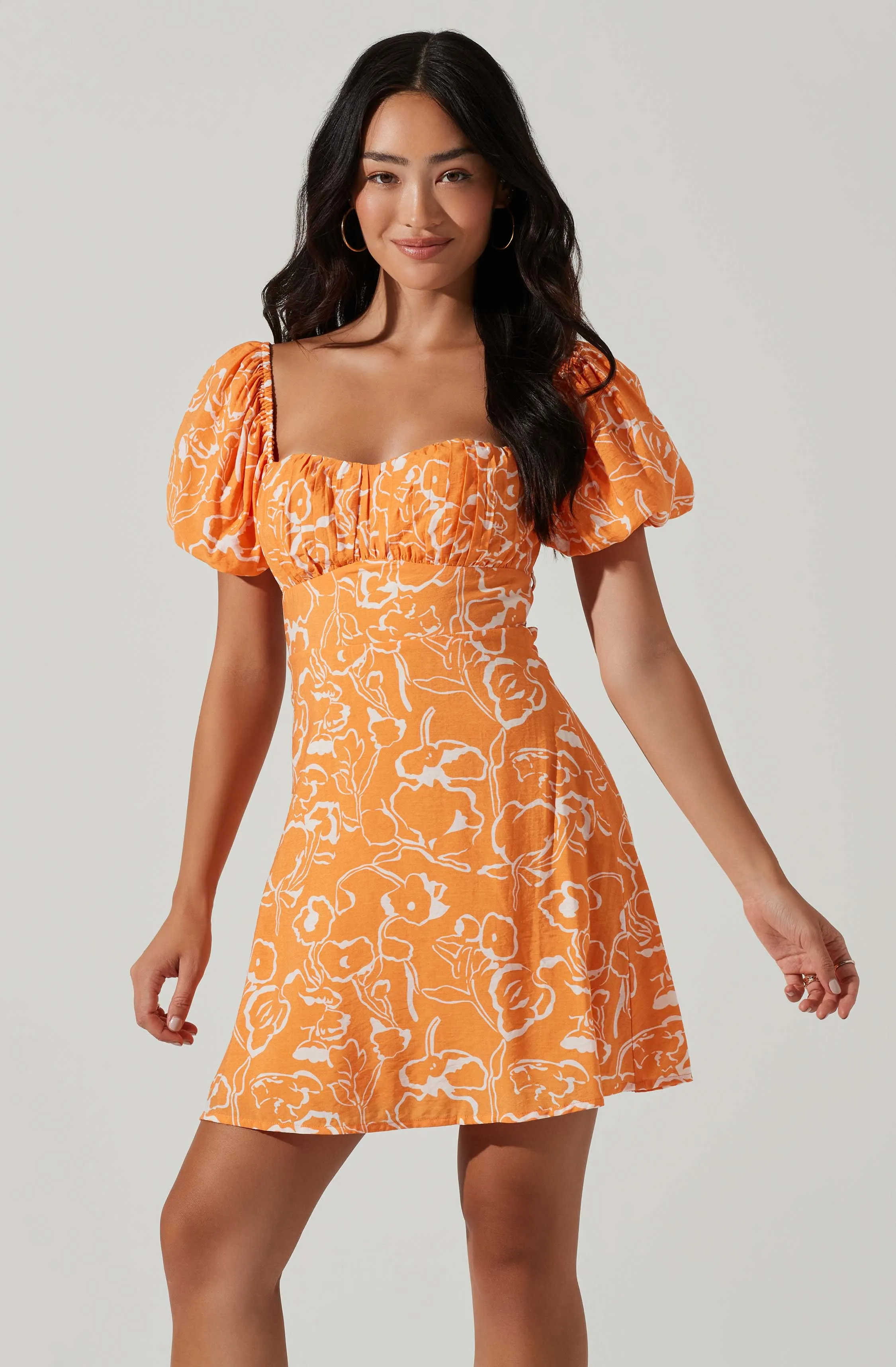 Esilda Sweetheart Neckline Mini Dress sold by Astr product image thumbnail 2