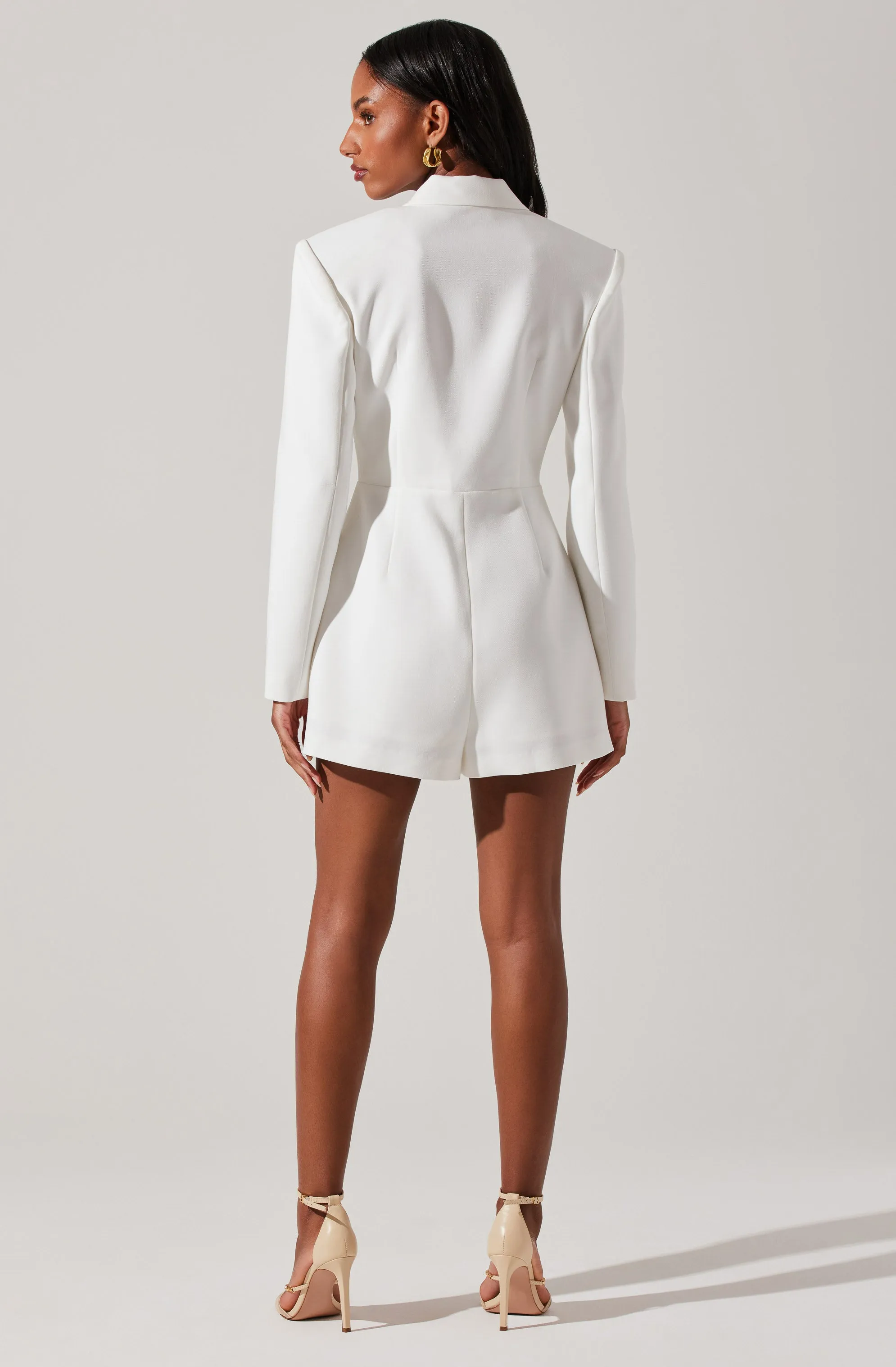 Callista Fitted Blazer Romper sold by Astr product image thumbnail 5
