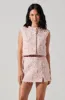 Darcie Tweed Mini Skort sold by Astr