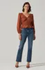 Wilette Smocked V-Neck Top sold by Astr