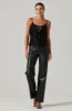 Contrast Cowl Tank sold by Astr