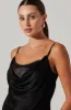 Contrast Cowl Tank sold by Astr